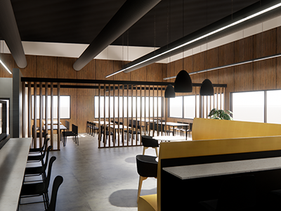 Artist Impression Meeting Area OZ Minerals Permanent Living Hub