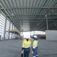 CBH Kwinana Fertiliser Facility_Bulk Storage inside
